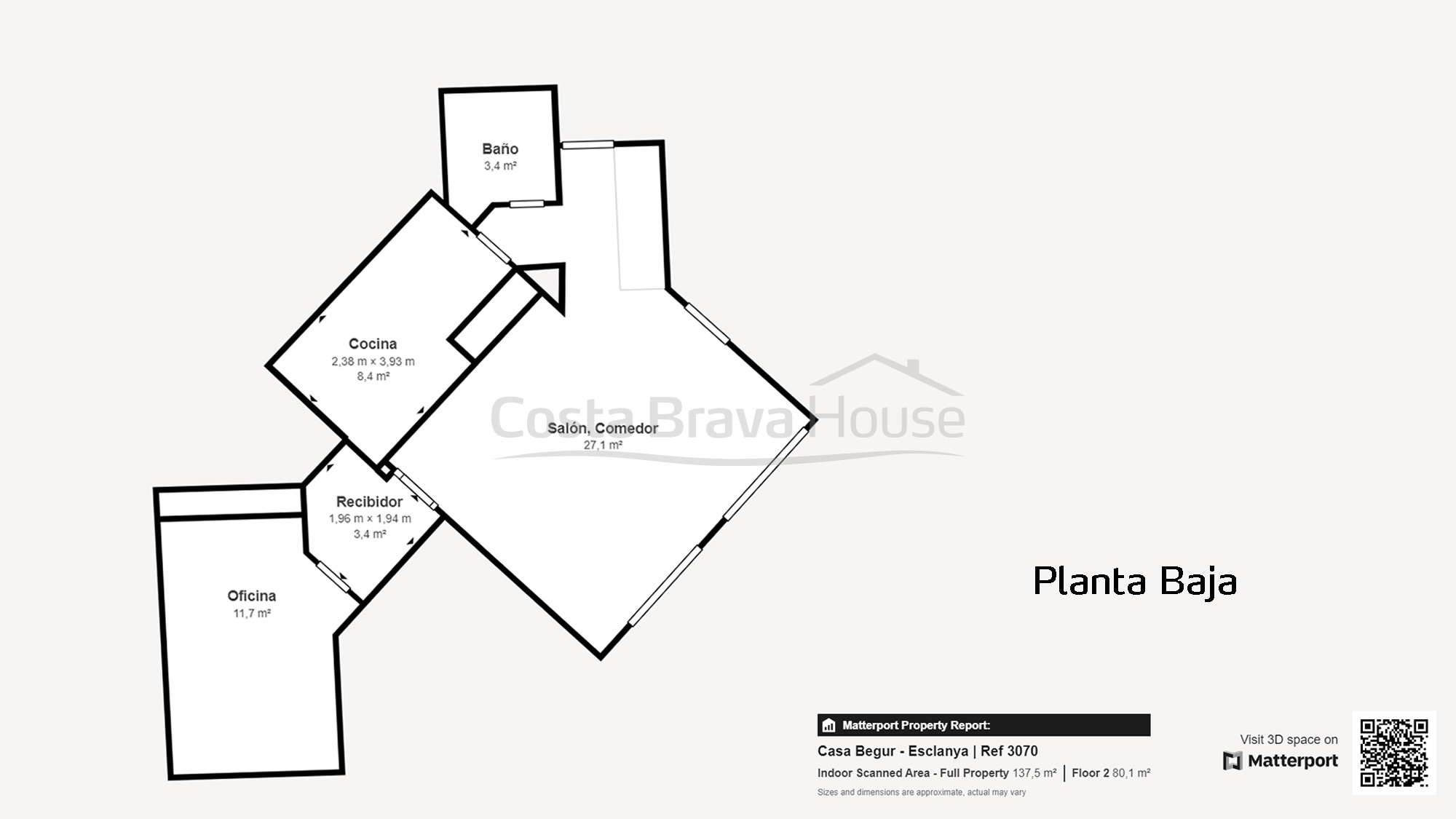 Casa a Esclanyà amb piscina climatitzada i jardí