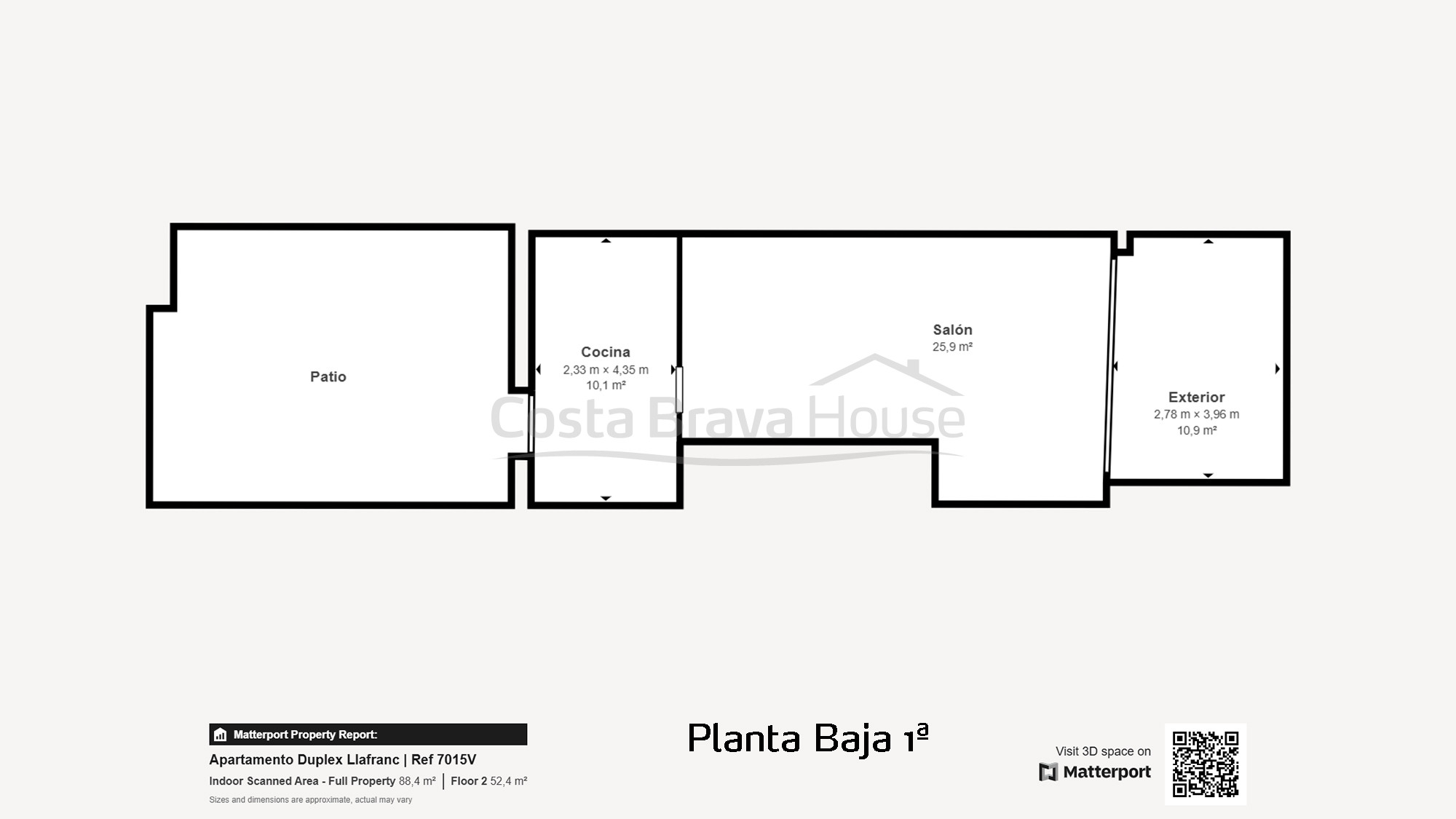 Apartament dúplex amb vistes al mar a Llafranc, Costa Brava