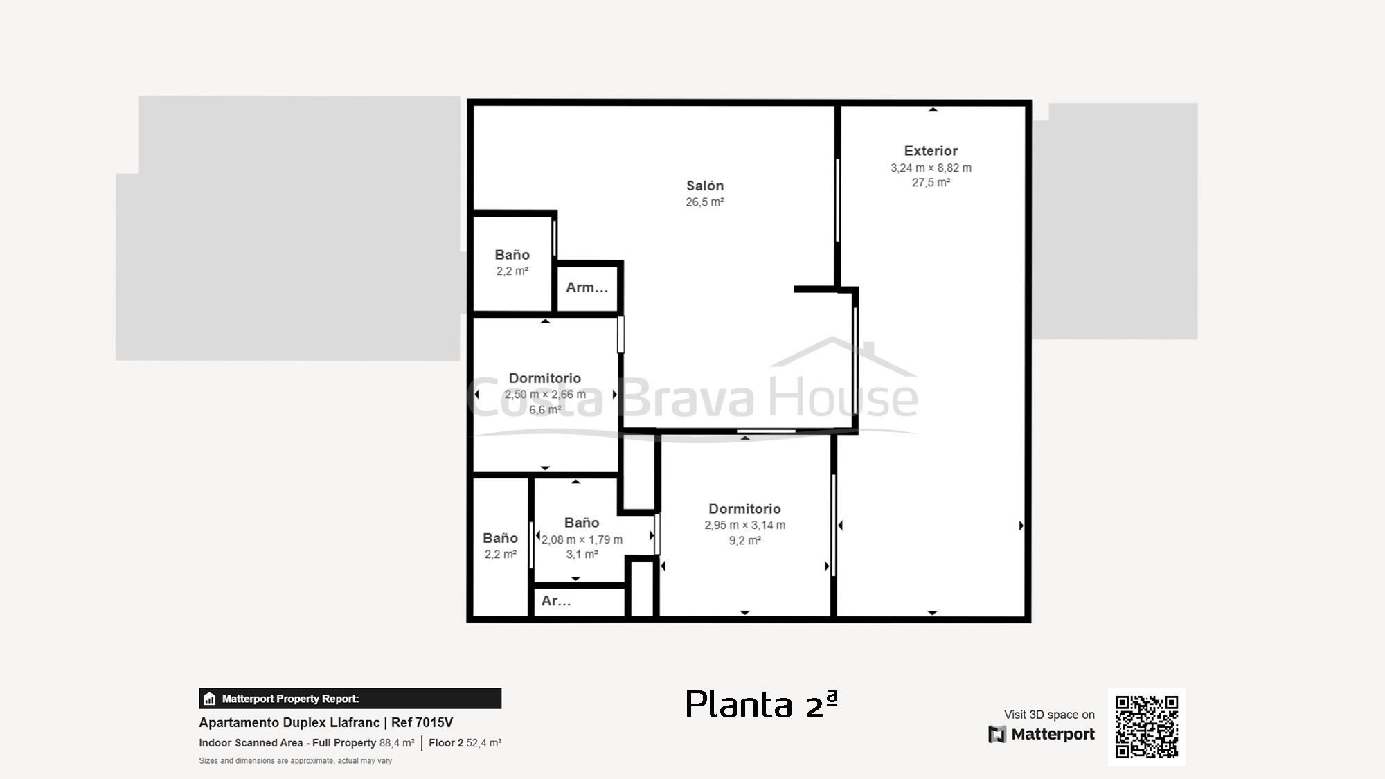 Apartamento dúplex con vistas al mar en Llafranc, Costa Brava