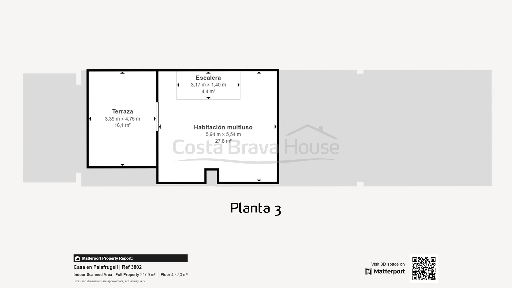 Terraced house in the centre of Palafrugell, with garden and garage