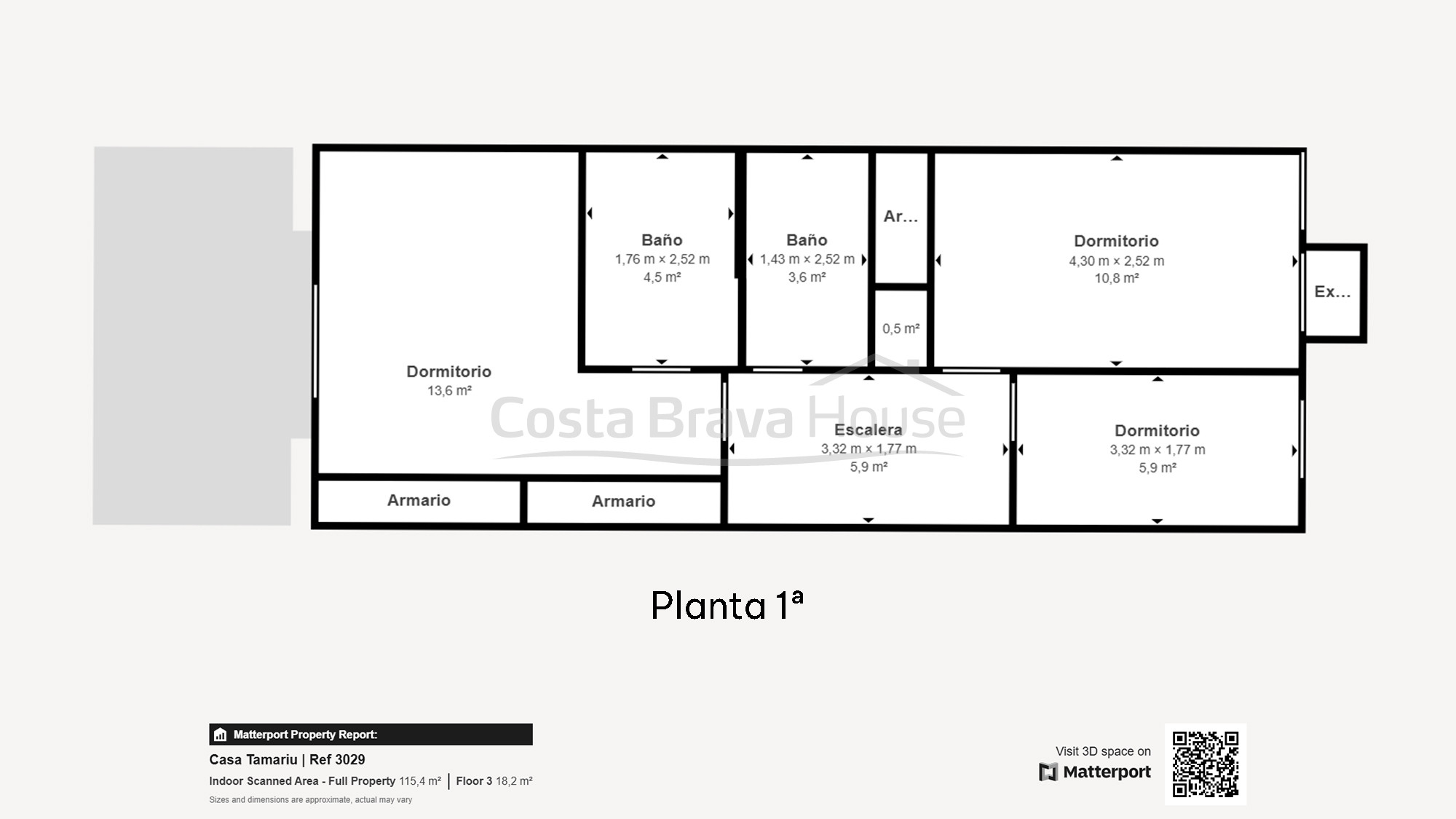 Casa Tamariu a prop de la platja, amb garatge i terrassa.