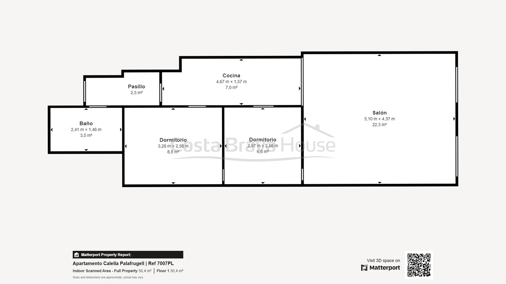 Apartamento en primera línea de mar en Calella de Palafrugell