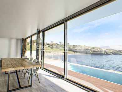 Luxury villa under construction in Begur Sa Tuna, with incredible sea views, pool and 5 bedrooms