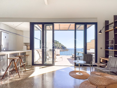 Maison exclusive à Llafranc avec superbe vue sur la mer et hangar avec accès direct à la plage