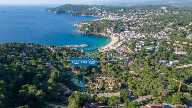 Casa en Llafranc con vistas al mar y jardín privado