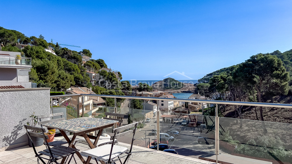 Apartamento Dúplex Begur Sa Tuna Terraza Vistas al Mar