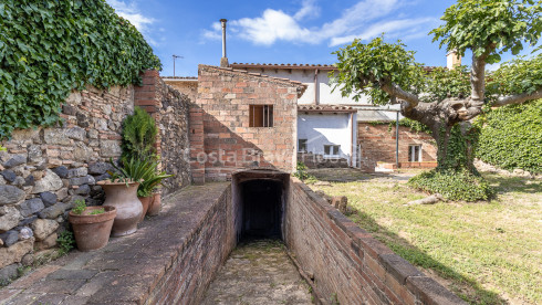 Maison de ville Corçà Baix Empordà jardin privé