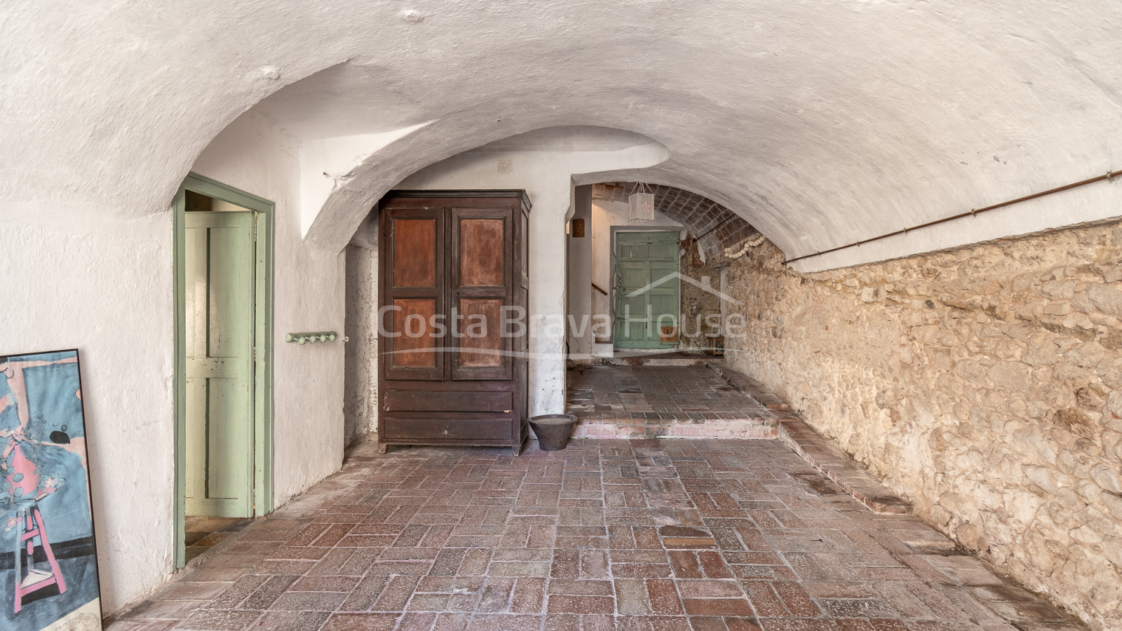 Casa de pueblo Corçà Baix Empordà jardín privado