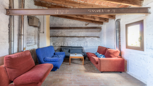 Casa de pueblo Corçà Baix Empordà jardín privado