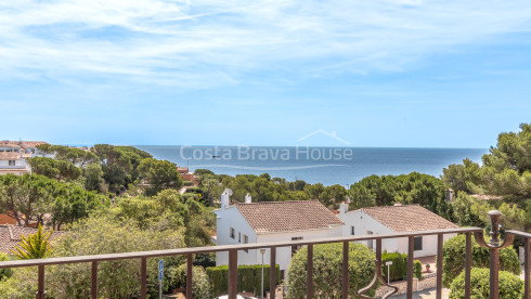 Casa amb vistes al mar a Calella de Palafrugell