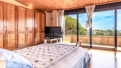 Casa amb vistes al mar a Calella de Palafrugell