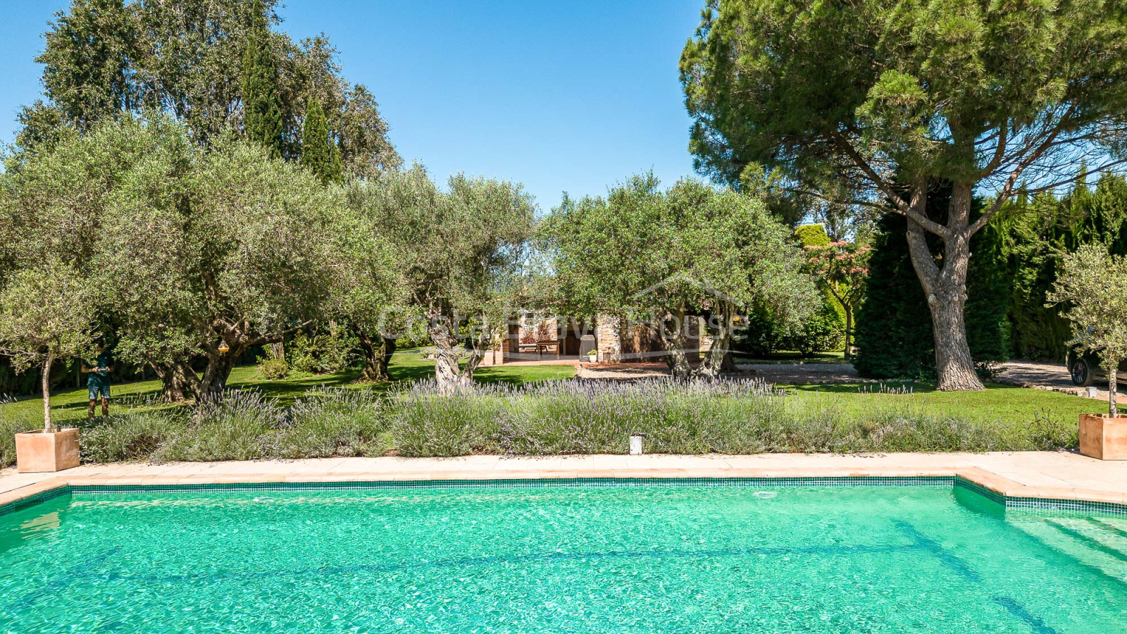 Maison de campagne Parlavà Baix Empordà Jardin et piscine