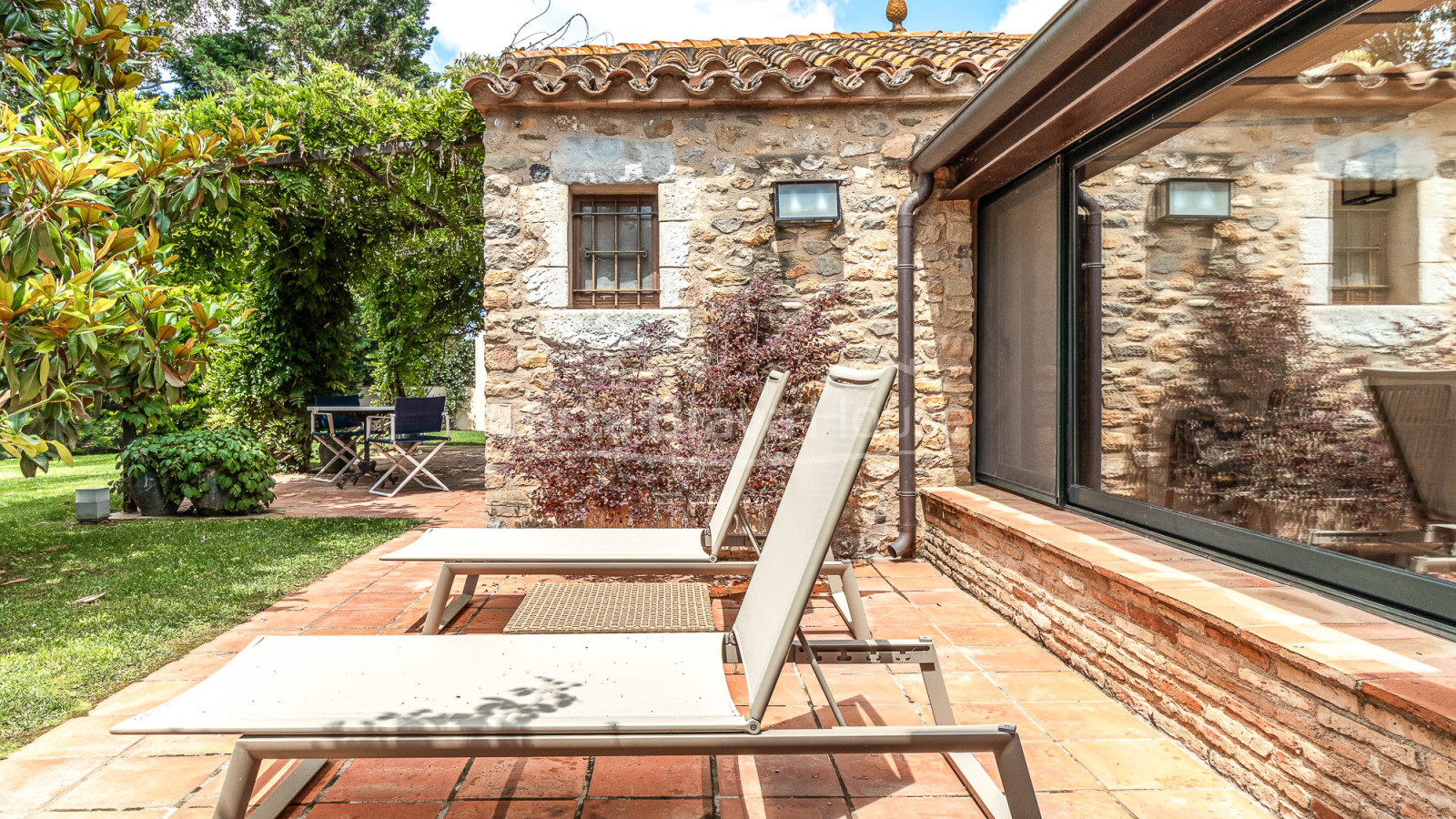 Maison de campagne Parlavà Baix Empordà Jardin et piscine