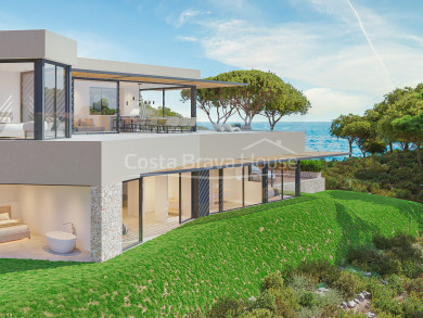 Spectacular luxury villa with sea views in Tamariu, Costa Brava, just minutes from the beach