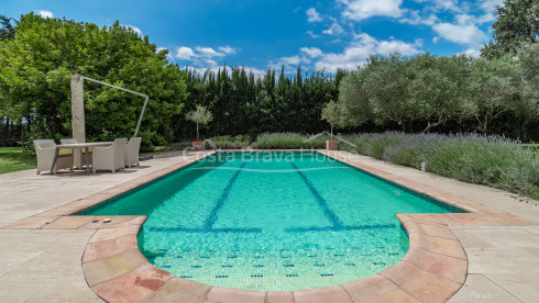 Country House Parlavà Baix Empordà Garden and Pool