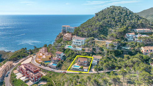 Casa en Aiguafreda Begur con increíbles vistas al mar