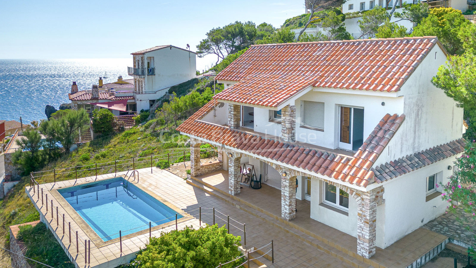 Casa en Aiguafreda Begur con increíbles vistas al mar