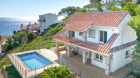 Casa en Aiguafreda Begur con increíbles vistas al mar