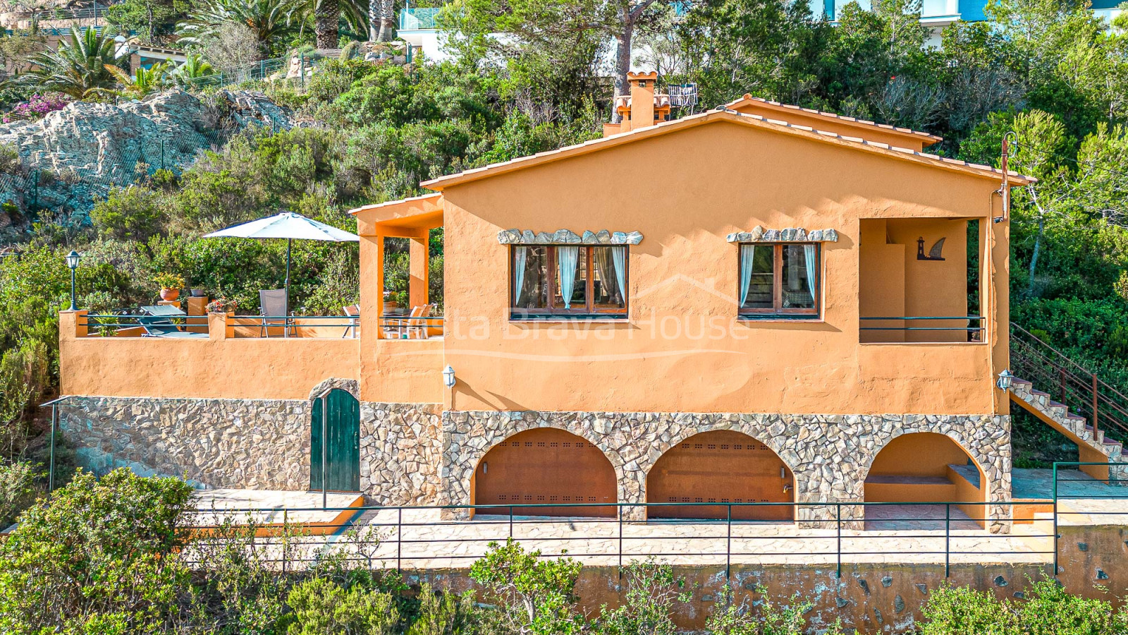 Casa con vistas al mar en Begur Aiguablava