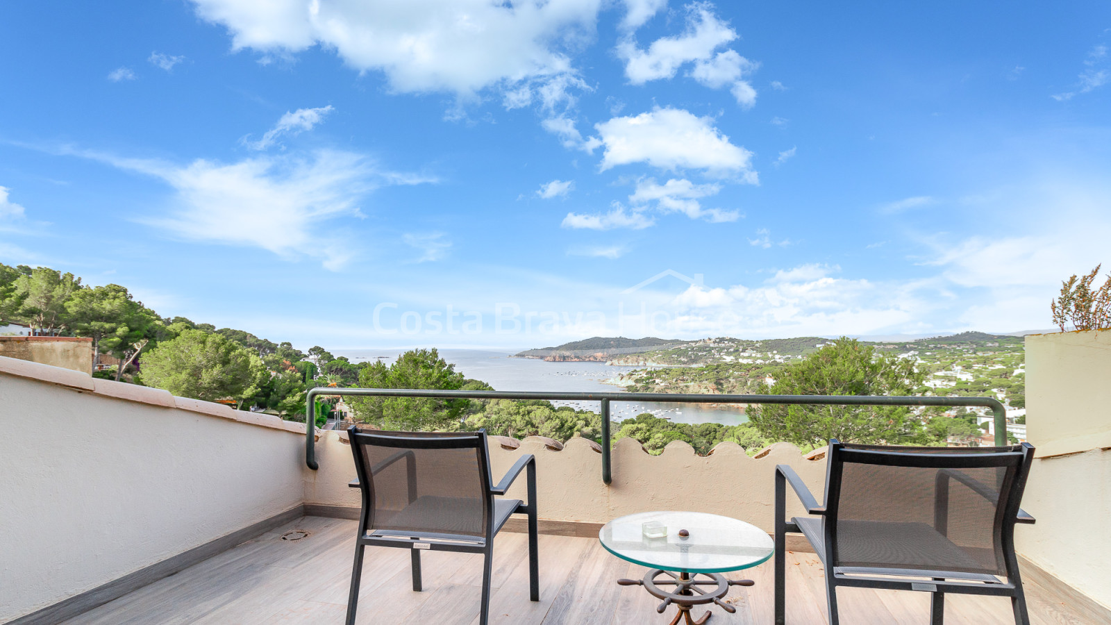 Casa en Llafranc, Costa Brava, con vistas mar y piscina