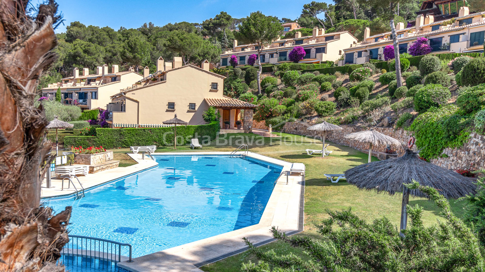 Casa a Llafranc, Costa Brava, amb vistes mar i piscina