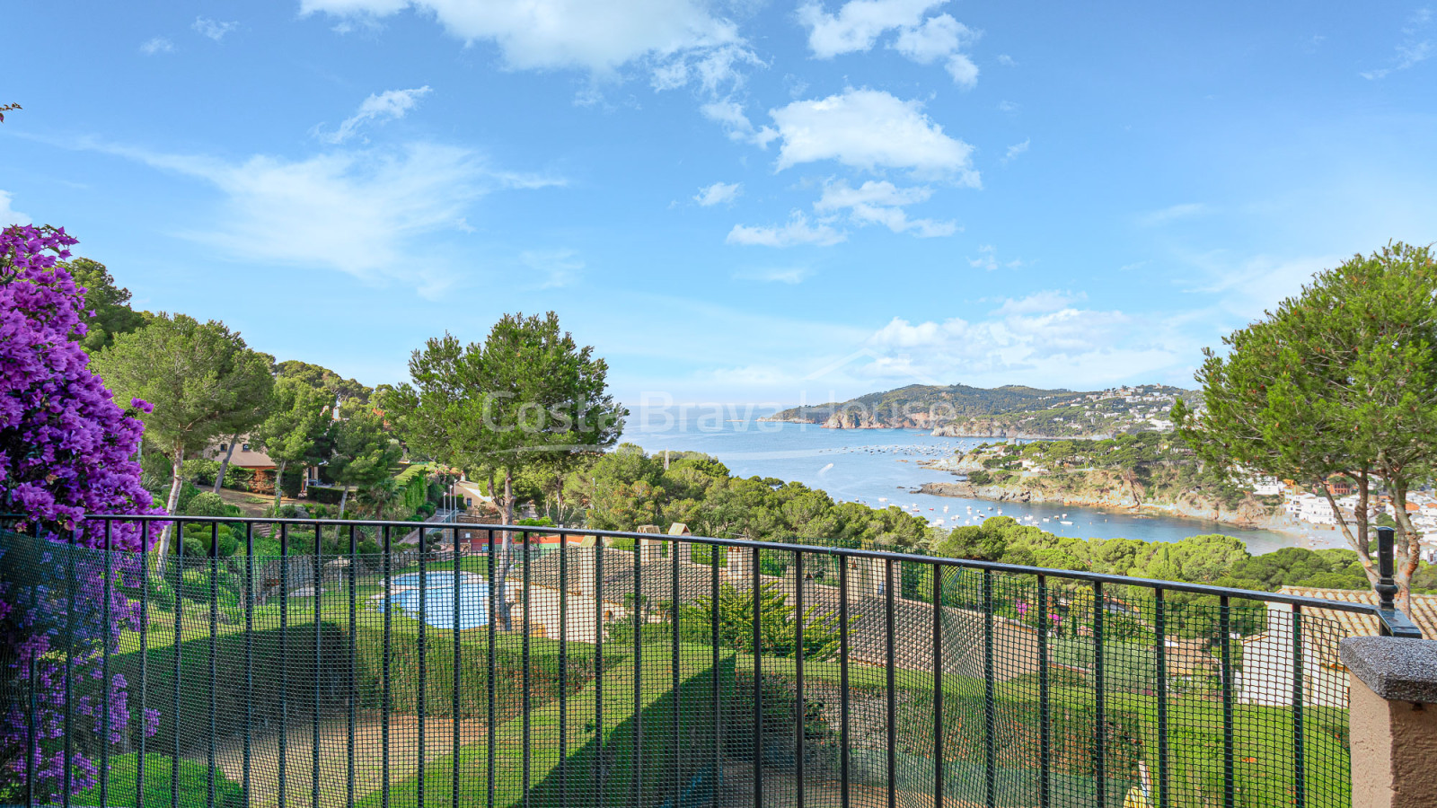 Casa en Llafranc, Costa Brava, con vistas mar y piscina