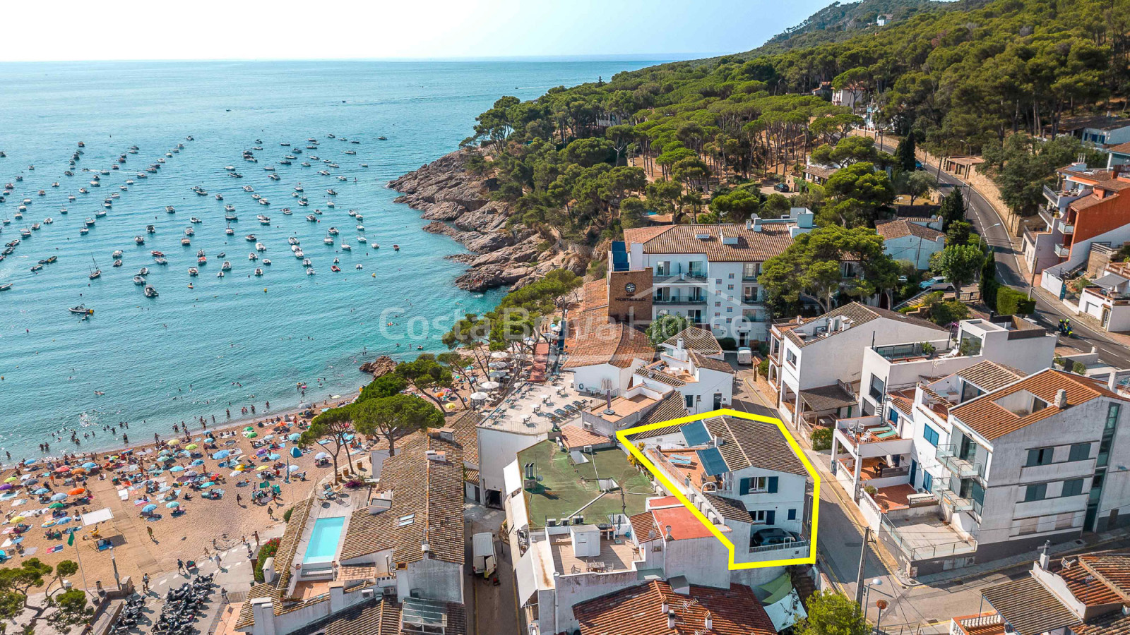 Maison à Tamariu, à 1 minute de la plage, avec vue sur la mer