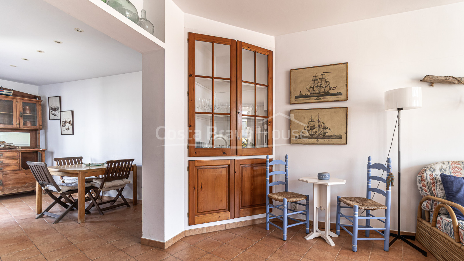 Maison à Tamariu, à 1 minute de la plage, avec vue sur la mer