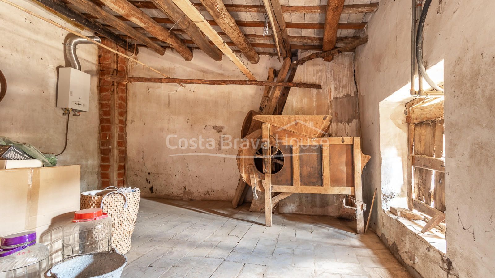 Casa de piedra en Corçà Baix Empordà para rehabilitar