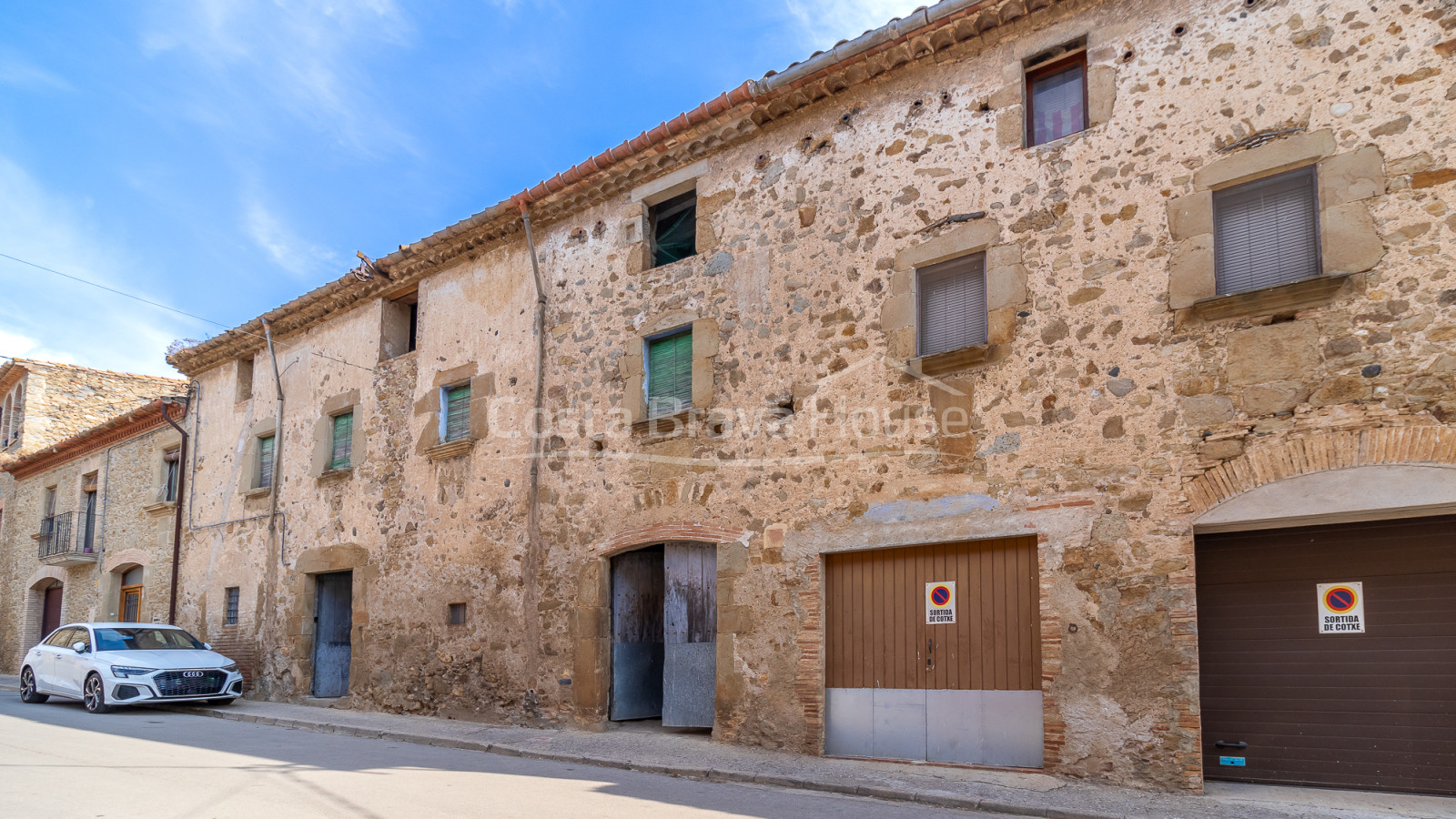 Casa de piedra en Corçà Baix Empordà para rehabilitar