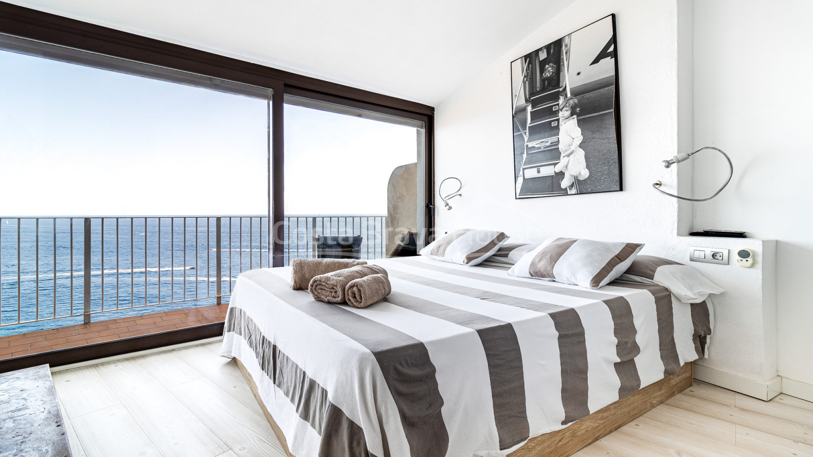 Apartamento Cap Sa Sal, Begur, vistas al mar y licencia turística