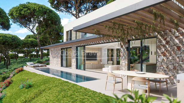 New construction luxury villa Aigua Xelida, Tamariu, Costa Brava