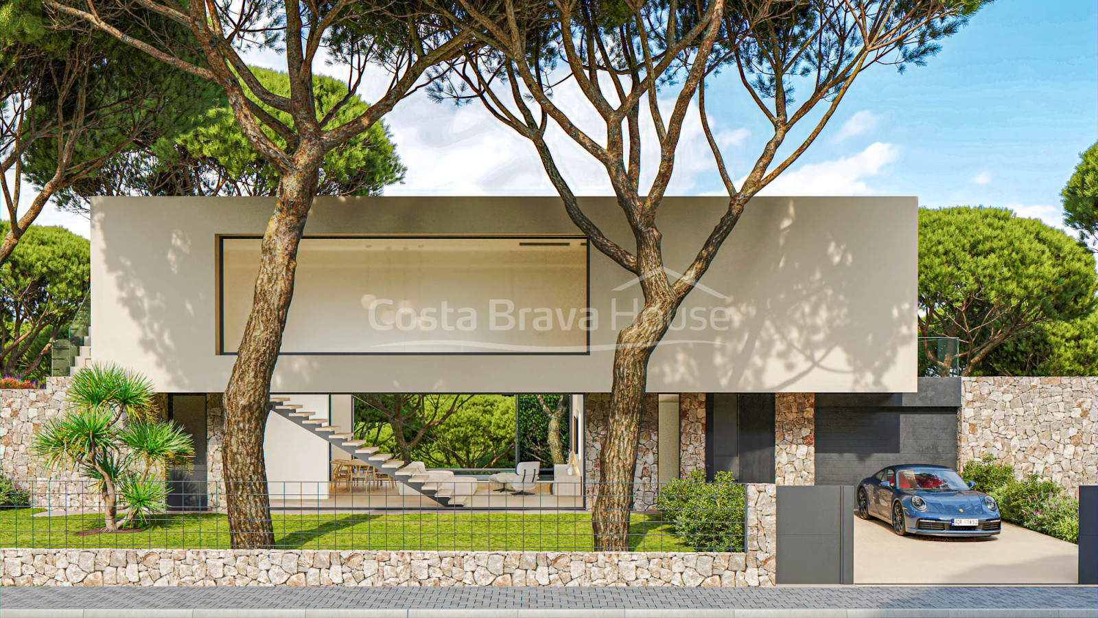 Villa de lujo obra nueva Aigua Xelida, Tamariu, Costa Brava