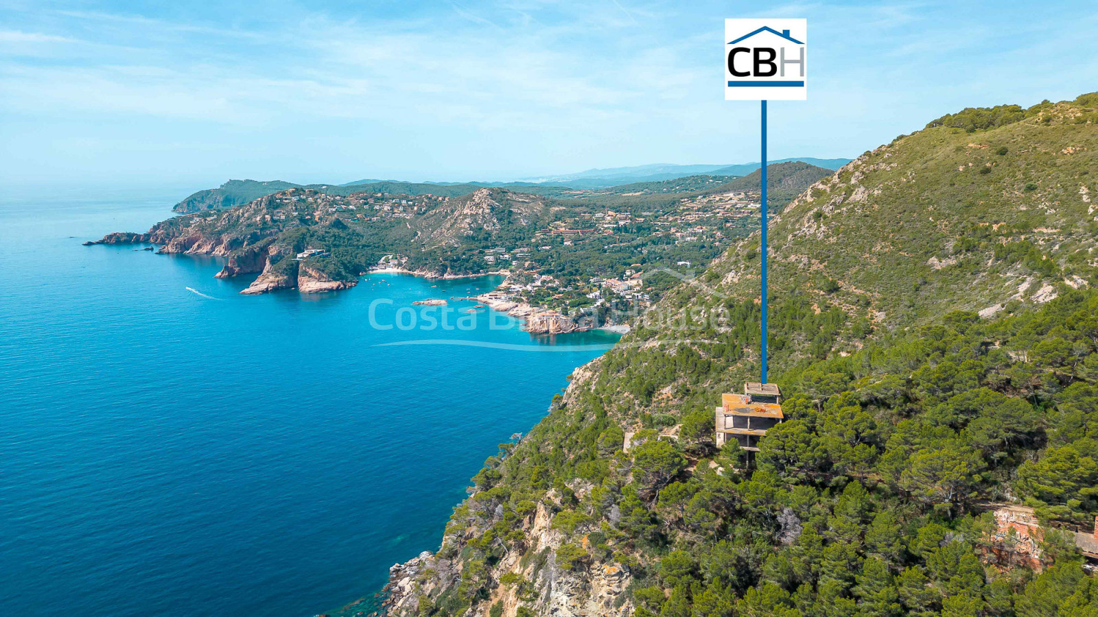 Terrain de 6 ha. avec de superbes vues panoramiques à vendre à Begur