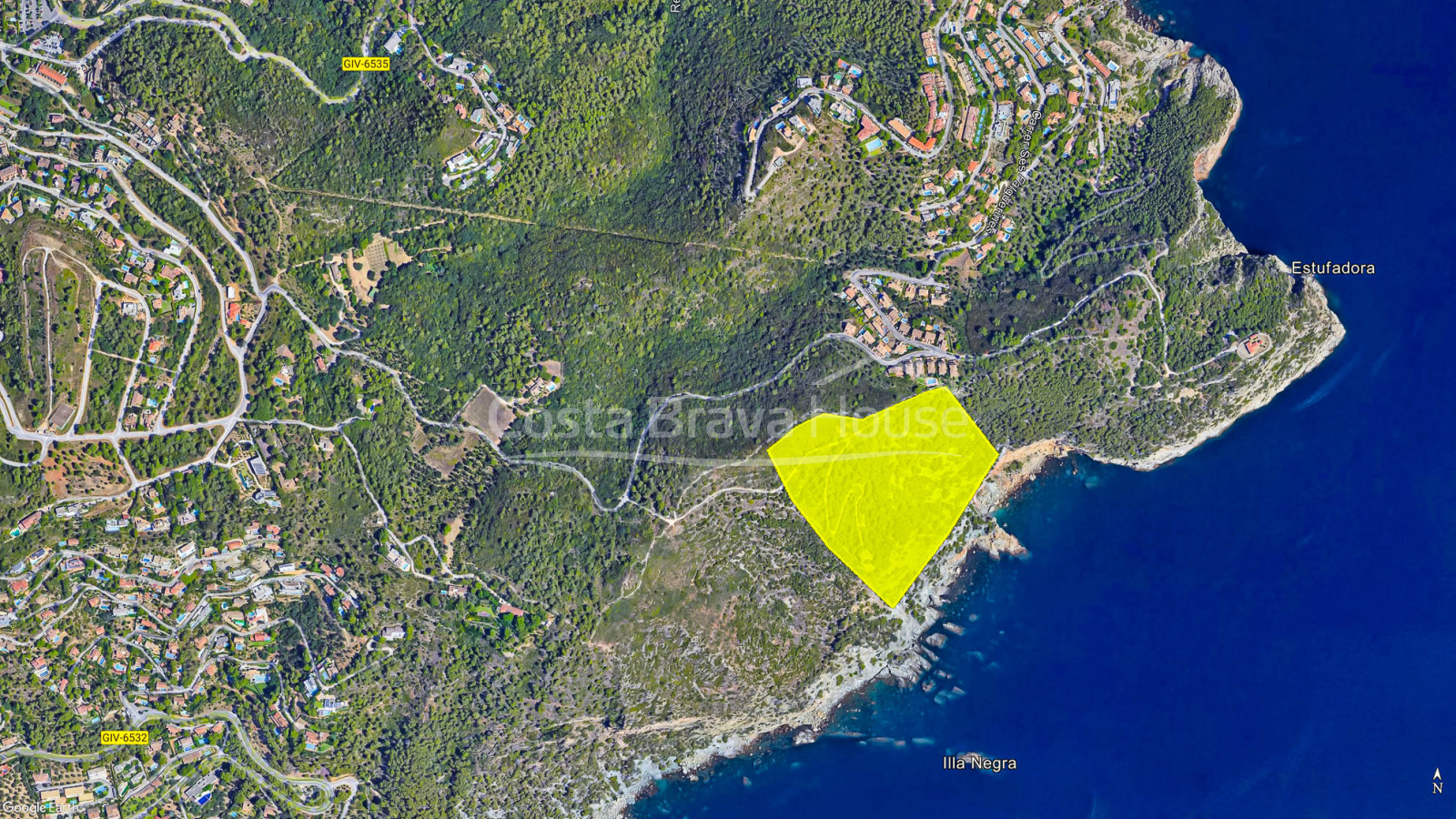 Land of 6 ha. with stunning panoramic views for sale in Begur