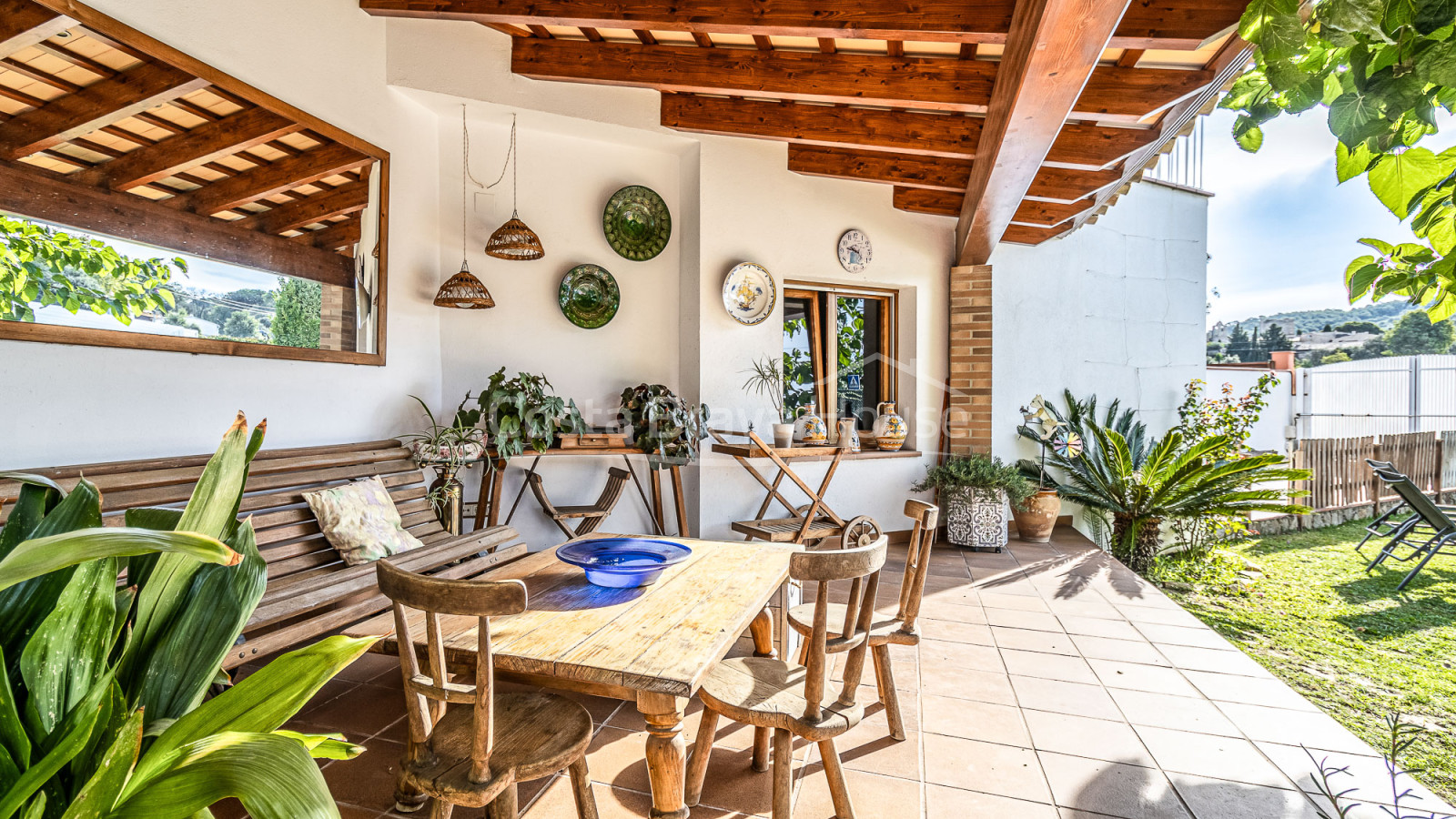 Casa en Esclanyà con piscina climatizada y jardí