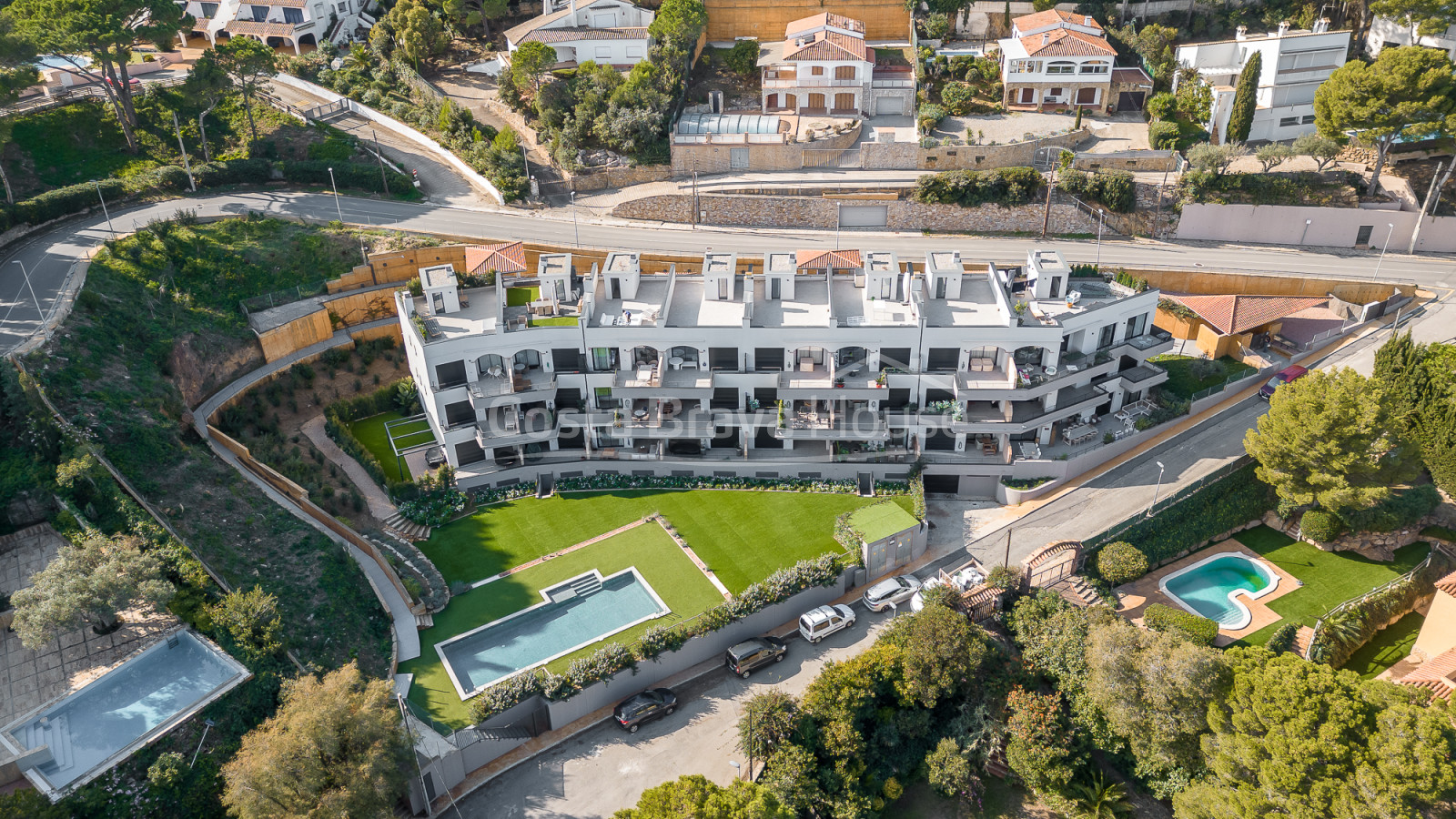 Appartement avec piscine et garage entre Begur Sa Riera et Pals