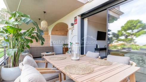 Appartement avec piscine et garage entre Begur Sa Riera et Pals