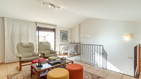 Terraced house in the centre of Palafrugell, with garden and garage