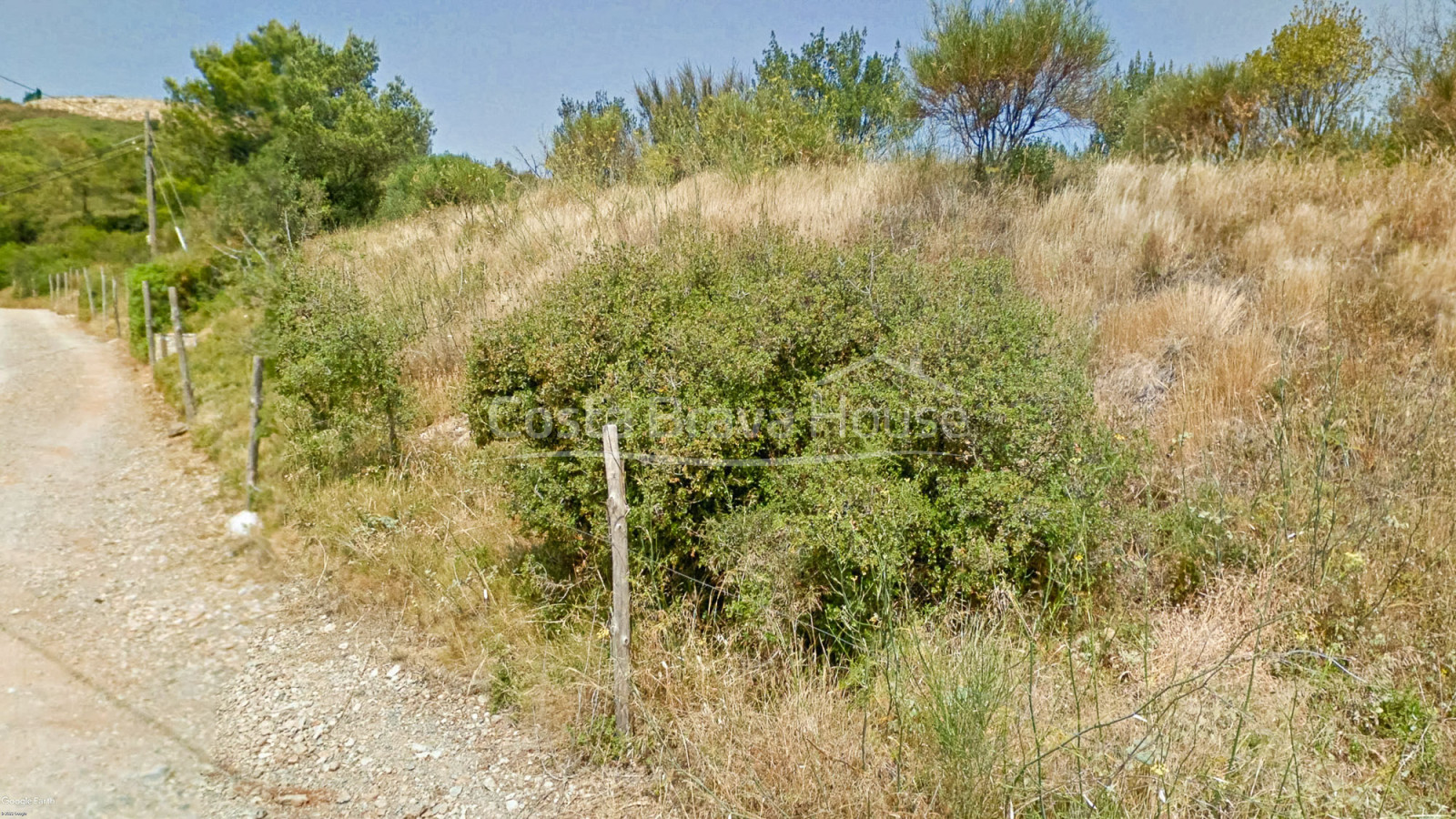 Parcela con vistas al mar y orientación sudeste en venta en Begur