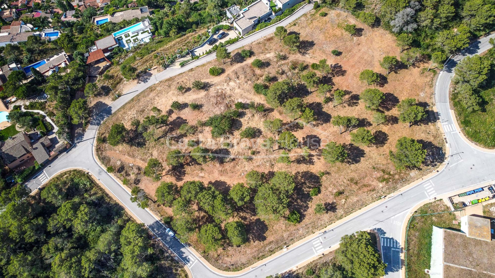 Plot with sea views and southeast orientation for sale in Begur