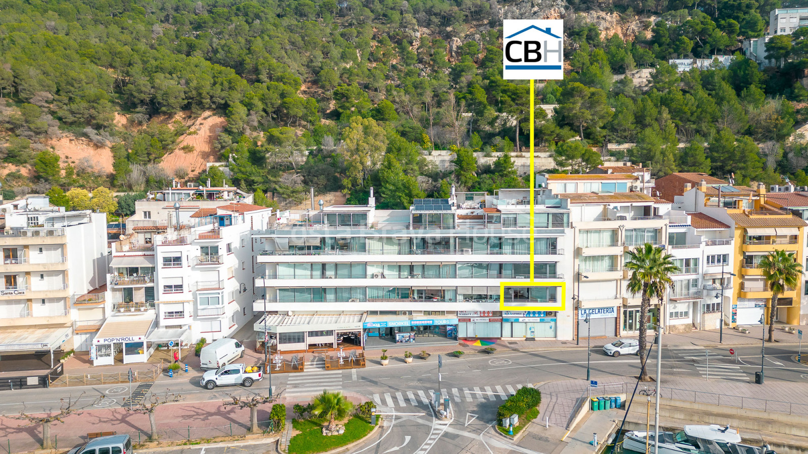 Apartamento frente al puerto en L’Estartit, con terraza y garaje