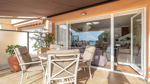 Maison en duplex avec vue sur la mer à Llafranc, Costa Brava.