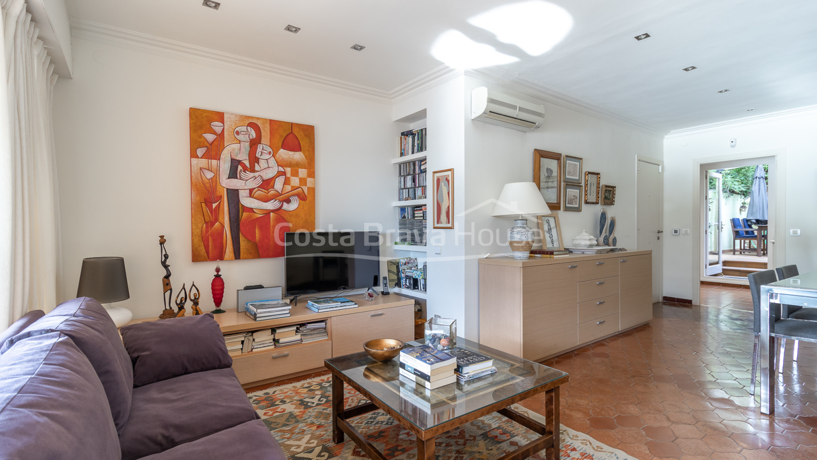 Maison en duplex avec vue sur la mer à Llafranc, Costa Brava.