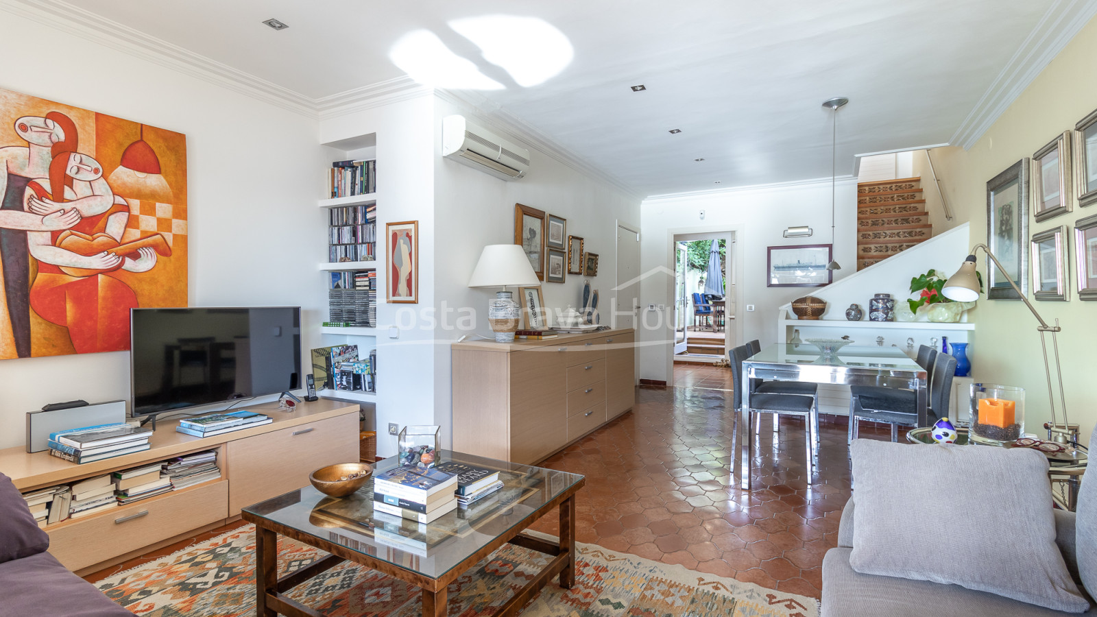 Maison en duplex avec vue sur la mer à Llafranc, Costa Brava.