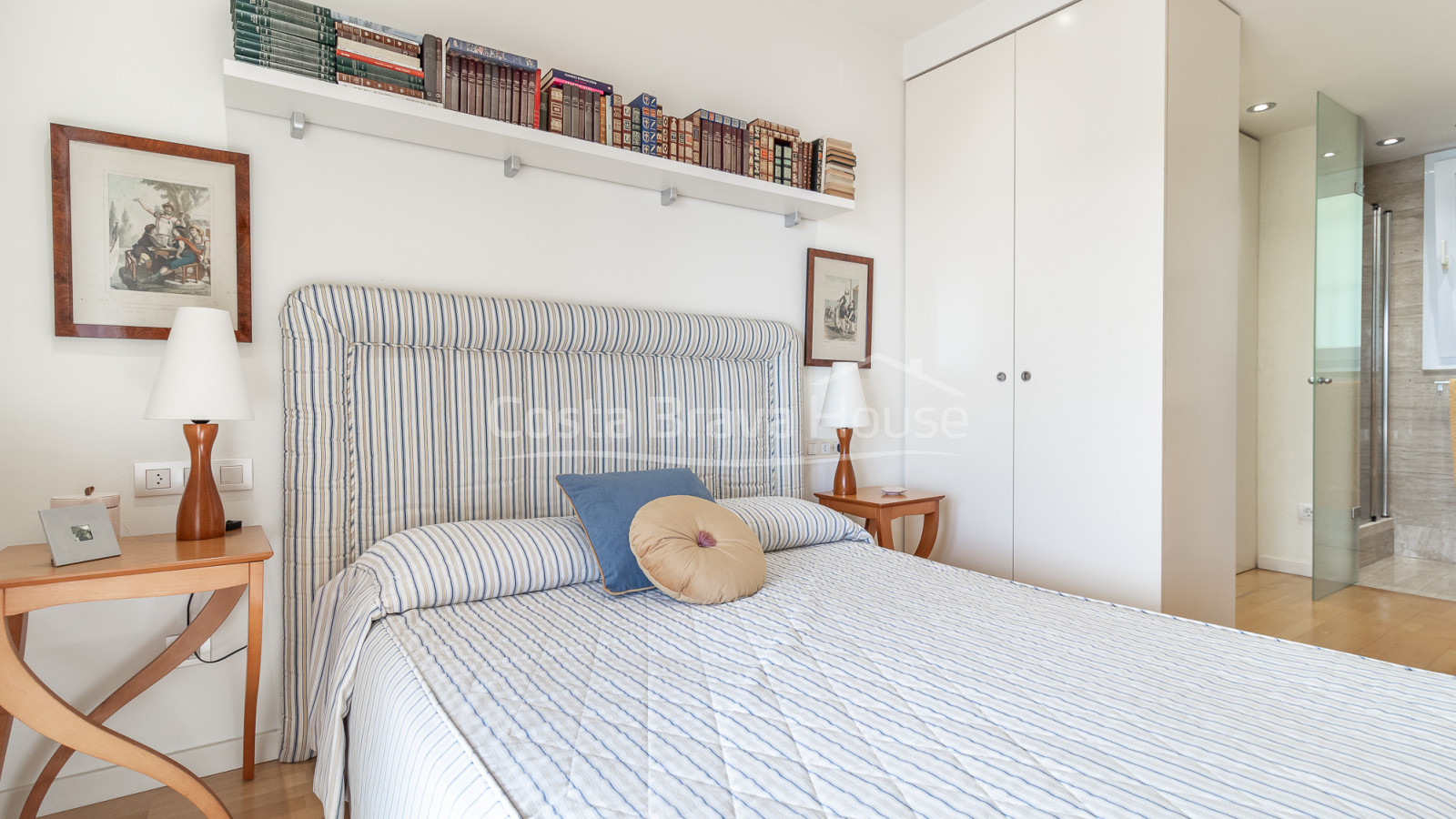 Maison en duplex avec vue sur la mer à Llafranc, Costa Brava.