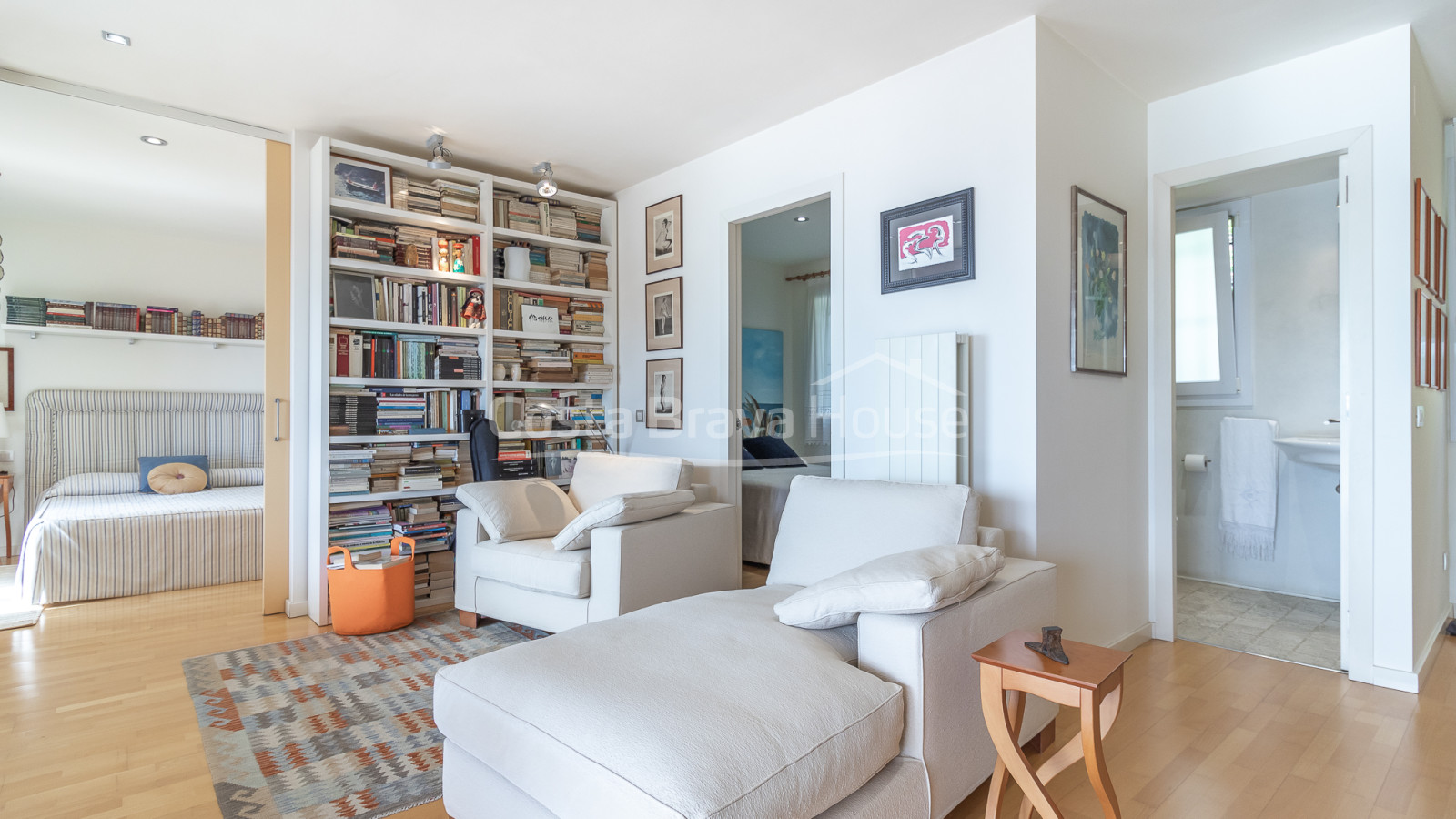 Maison en duplex avec vue sur la mer à Llafranc, Costa Brava.