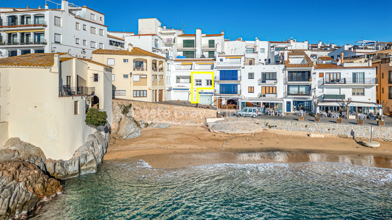 Apartament a primera línia de mar a Calella de Palafrugell