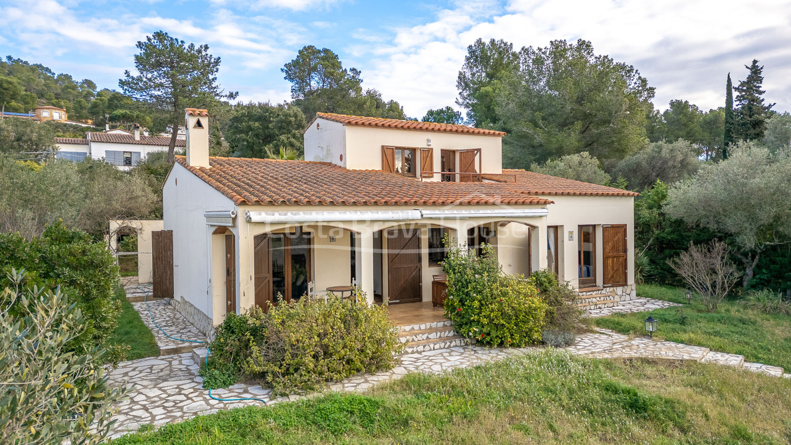 Casa rústica con piscina en Vall-llobrega, Costa Brava