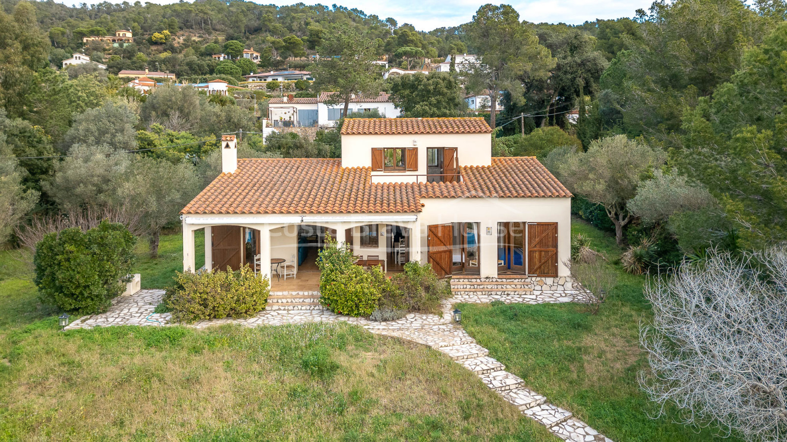 Rustic house with pool in Vall-llobrega, Costa Brava